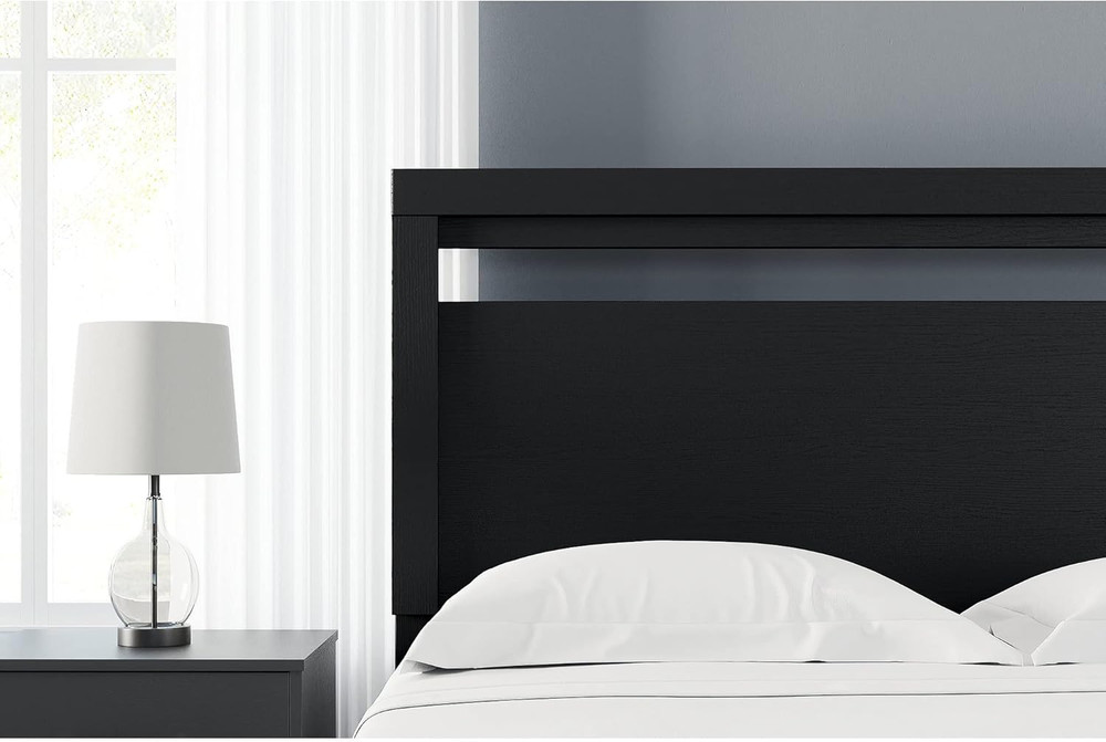 Finch Modern Headboard ONLY, Queen, Black