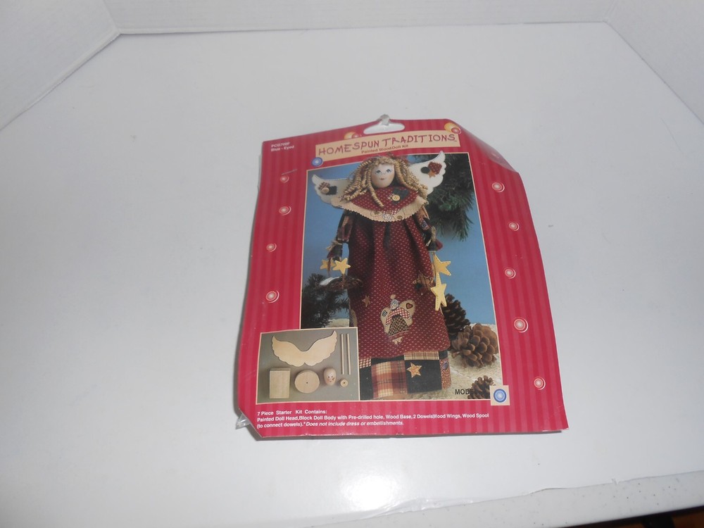 Homespun TraditionsPainted wood doll kit