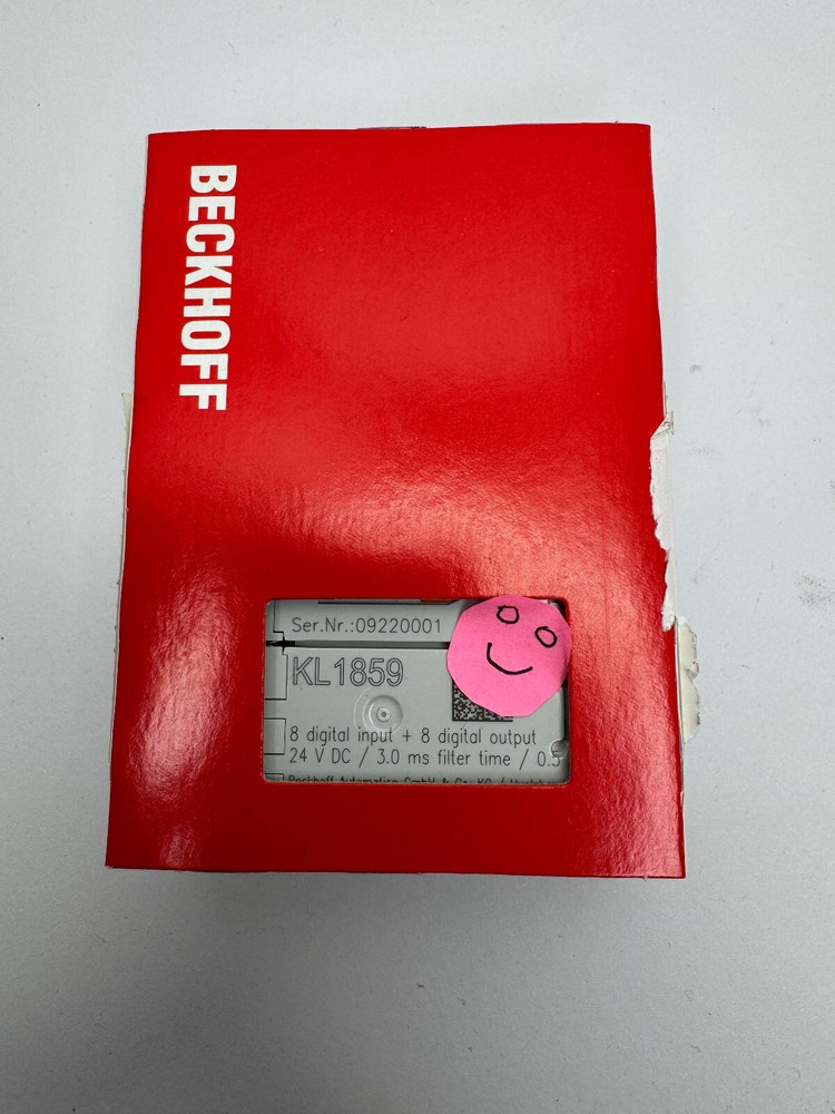 Beckhoff KL1859 8 digital input + 8 digital output module