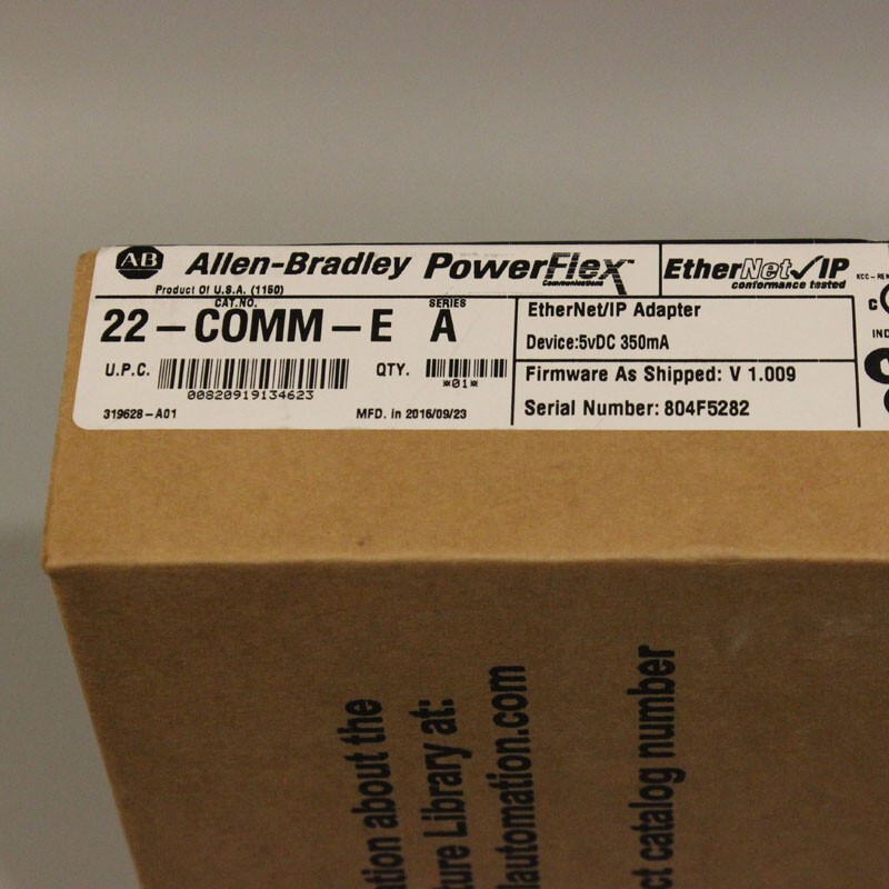 1PC NEW 22-COMM-E SER A PowerFlex Ethernet/IP Comm Adapter Factory NEW PLC