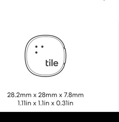 Tile Sticker - Black - 2-Pack By Life360
