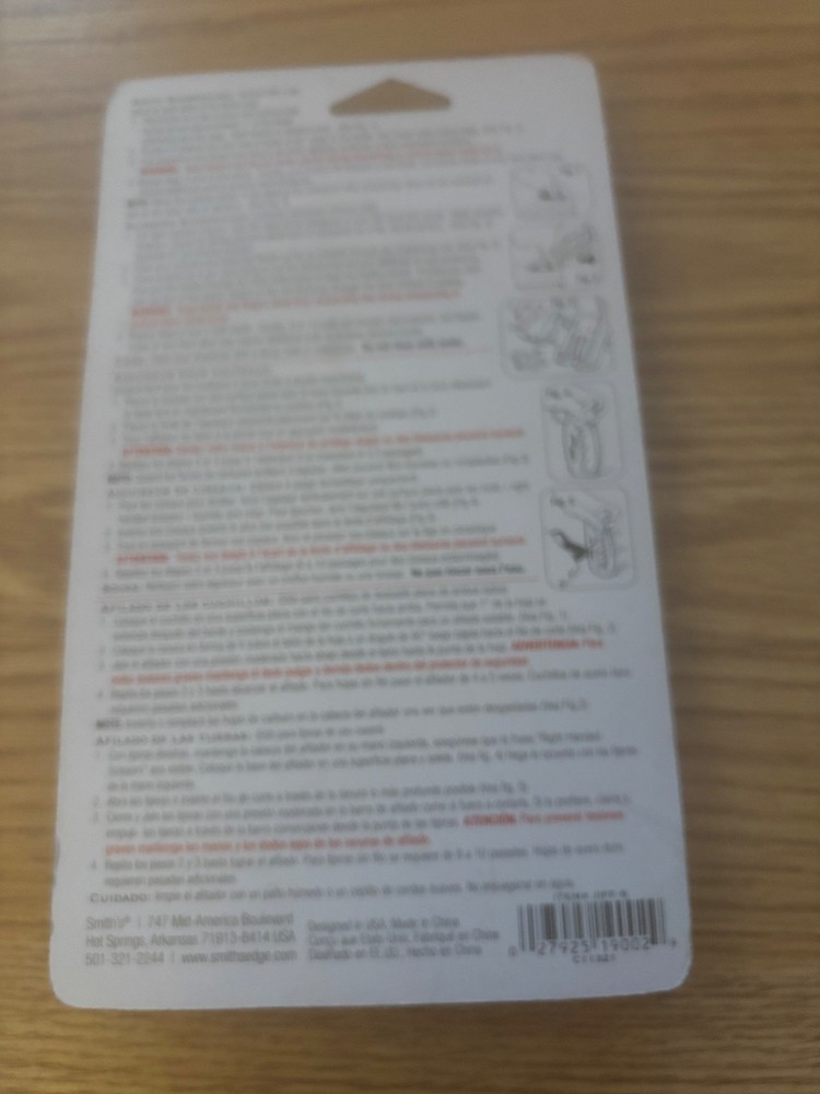 SMITH 10 SECOND SHARPENER MODEL 19002 YELLOW BRAND NEW