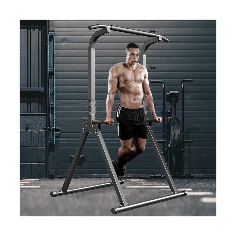 Foldable Pull Up Bar Free Standing Multi-function Power Tower D... USA FAST SHIP