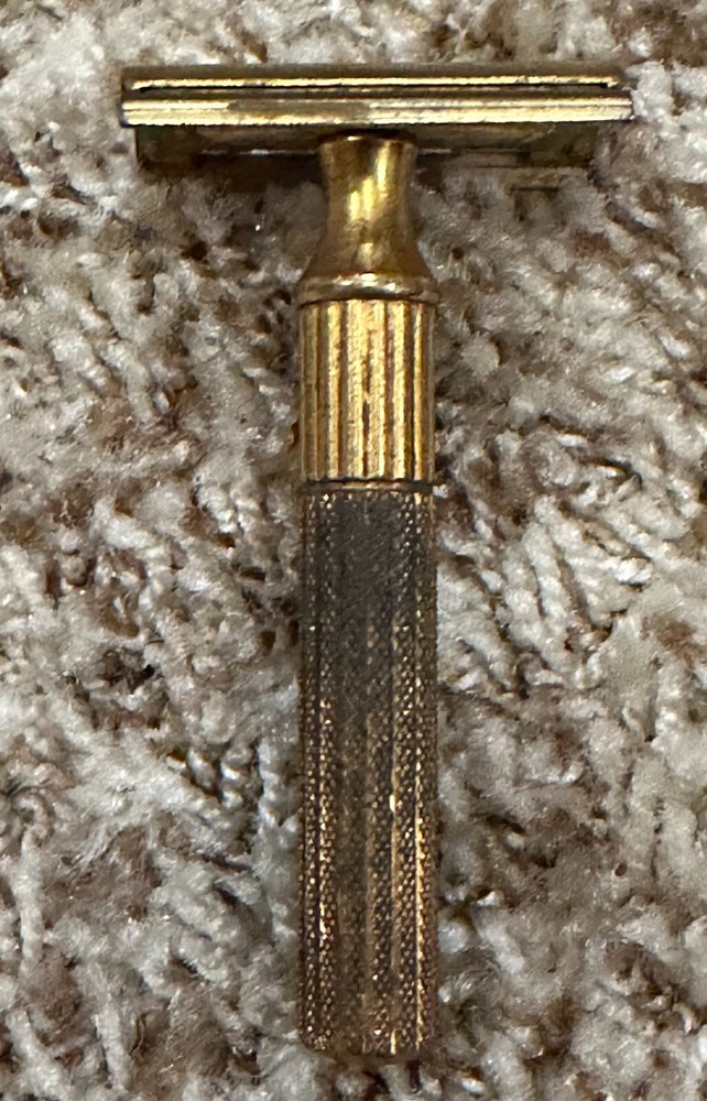 Vintage Gillette Safety Razor with Case