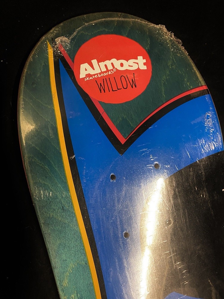 SUPER RARE Willow Batman Almost DC Comics Skateboard Deck Matte Red Marvel