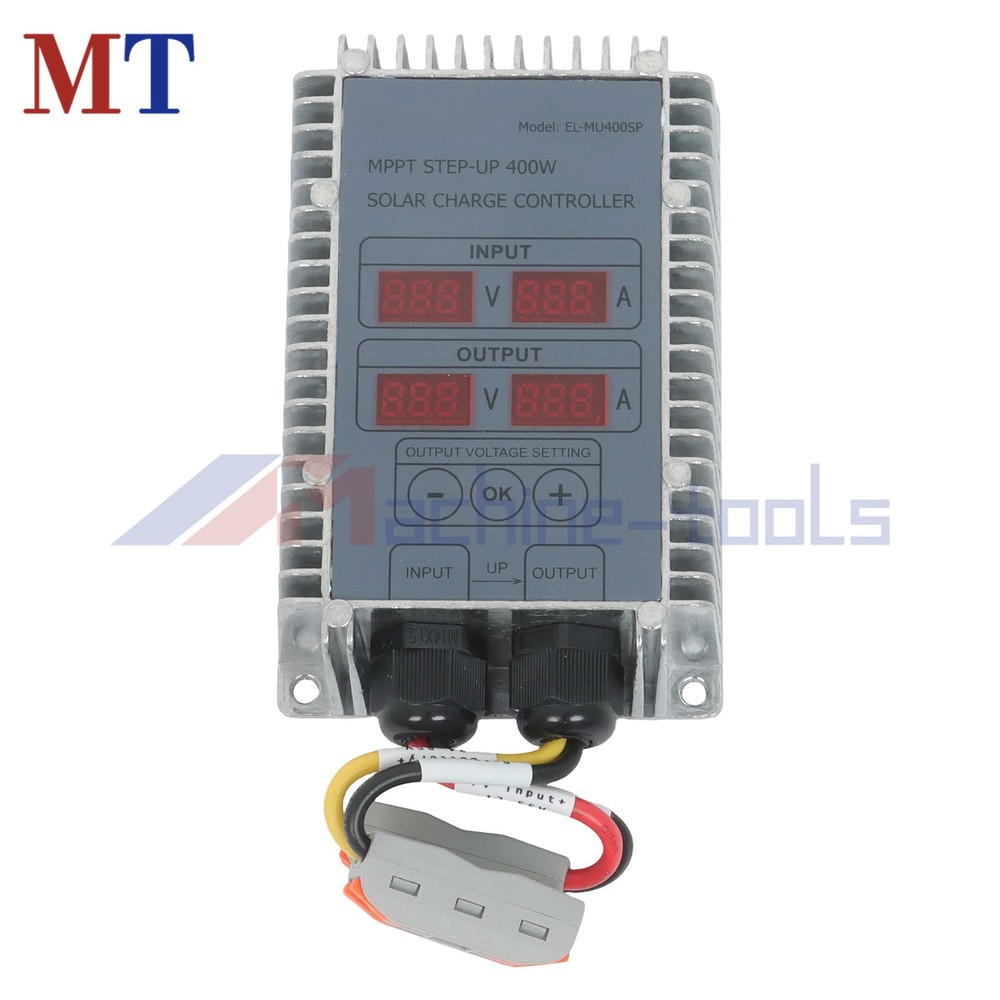 400W MPPT Boost Controller Solar 24V-85V Voltage Regulator Waterproof LED
