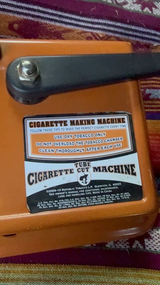 Tube Cut Cigarette Making Machine