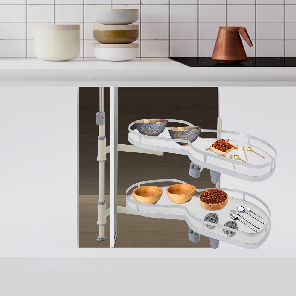 Right Blind Corner Kitchen Cabinet Organizer Pull Out Organizer Each Load 15kg