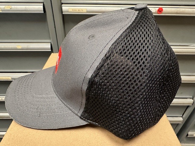 Toro Hat Grey / Black Westco Turf on Back