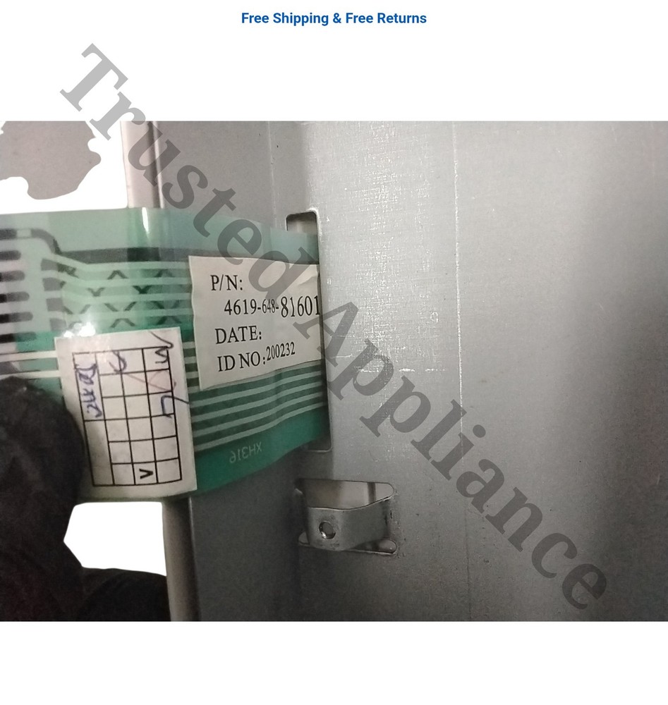 Microwave Control Panel Console 4619-648-81601 White