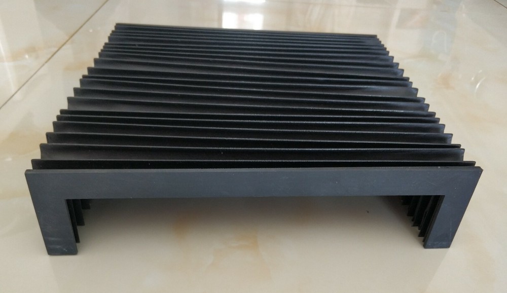 U type machine dust bellow ,inside: width 360mm x height 50mm x Lmax 500mm