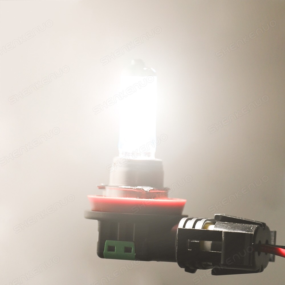 H11 White Low Beam Headlight LED Light Bulbs For 2009-2013