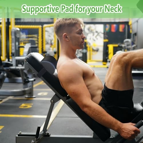 Workout Weight Bench Press Pad,Chest Press Support Pad for Exercise Bench, A