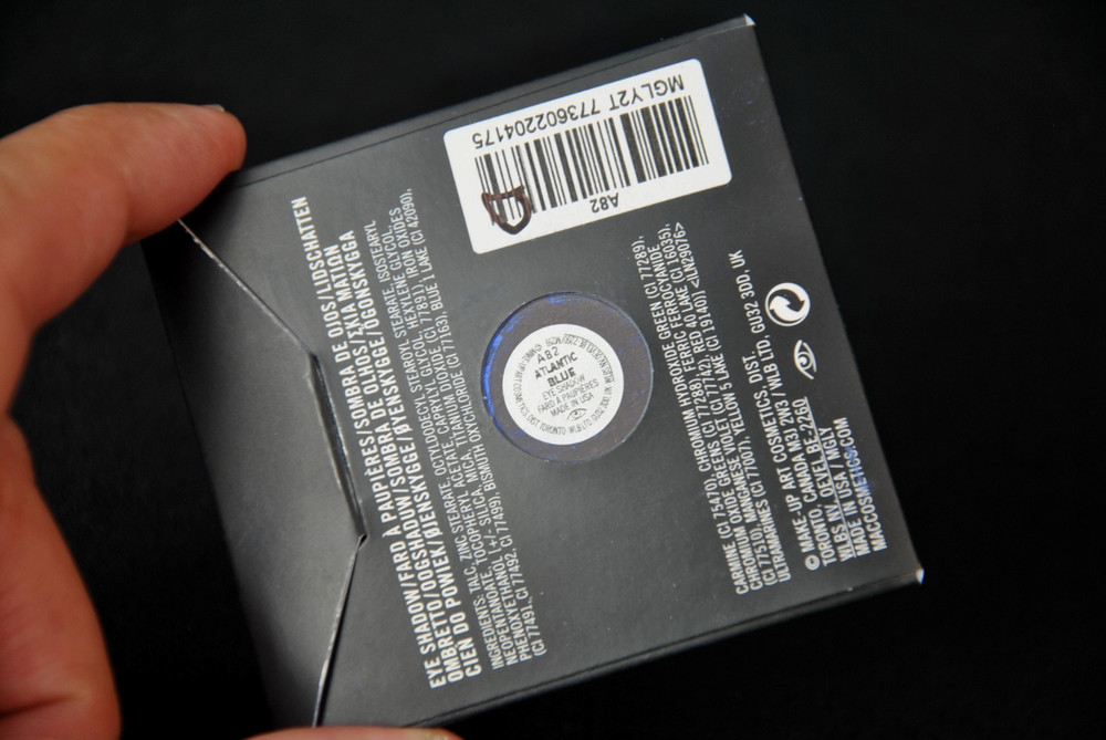 MAC Studio Eye Shadow Atlantic Blue Make Up Pro Palatte Refill 1525SS