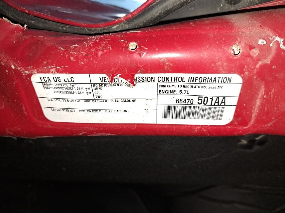 2020 Ram15new Jack Sku#4194479