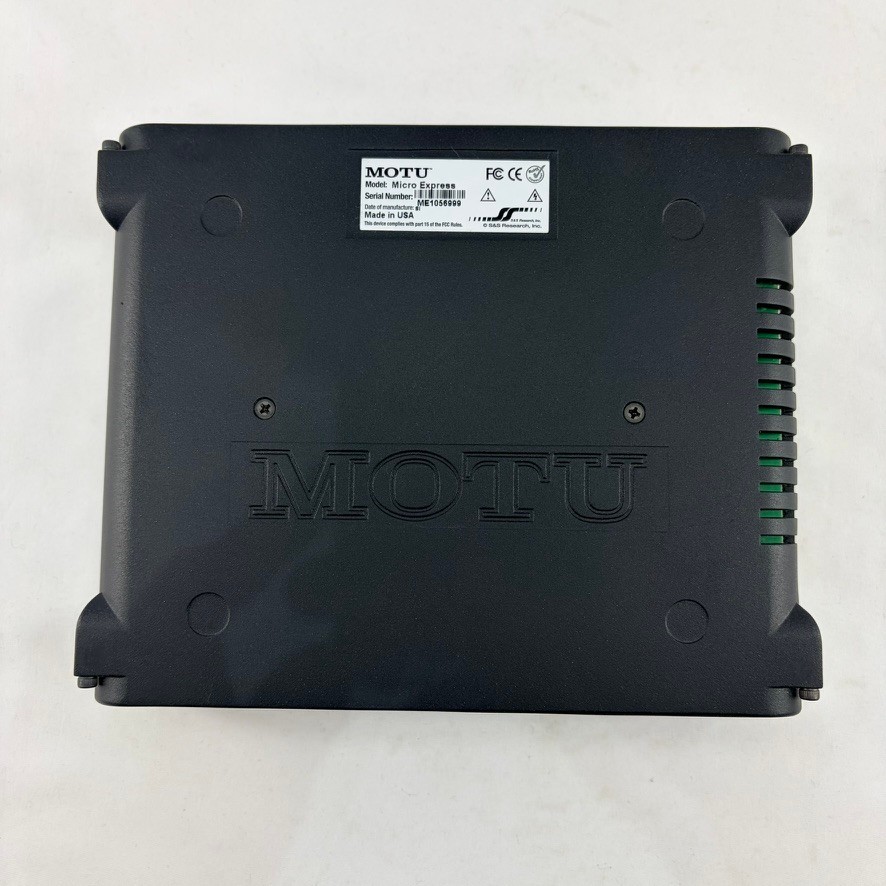 MOTU Micro Express 4x6 USB MIDI Interface with SMPTE