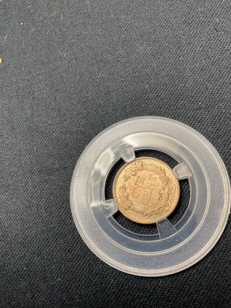 1858 FLYING EAGLE CENT SMALL LETTERS ( UNCIRCULATED )