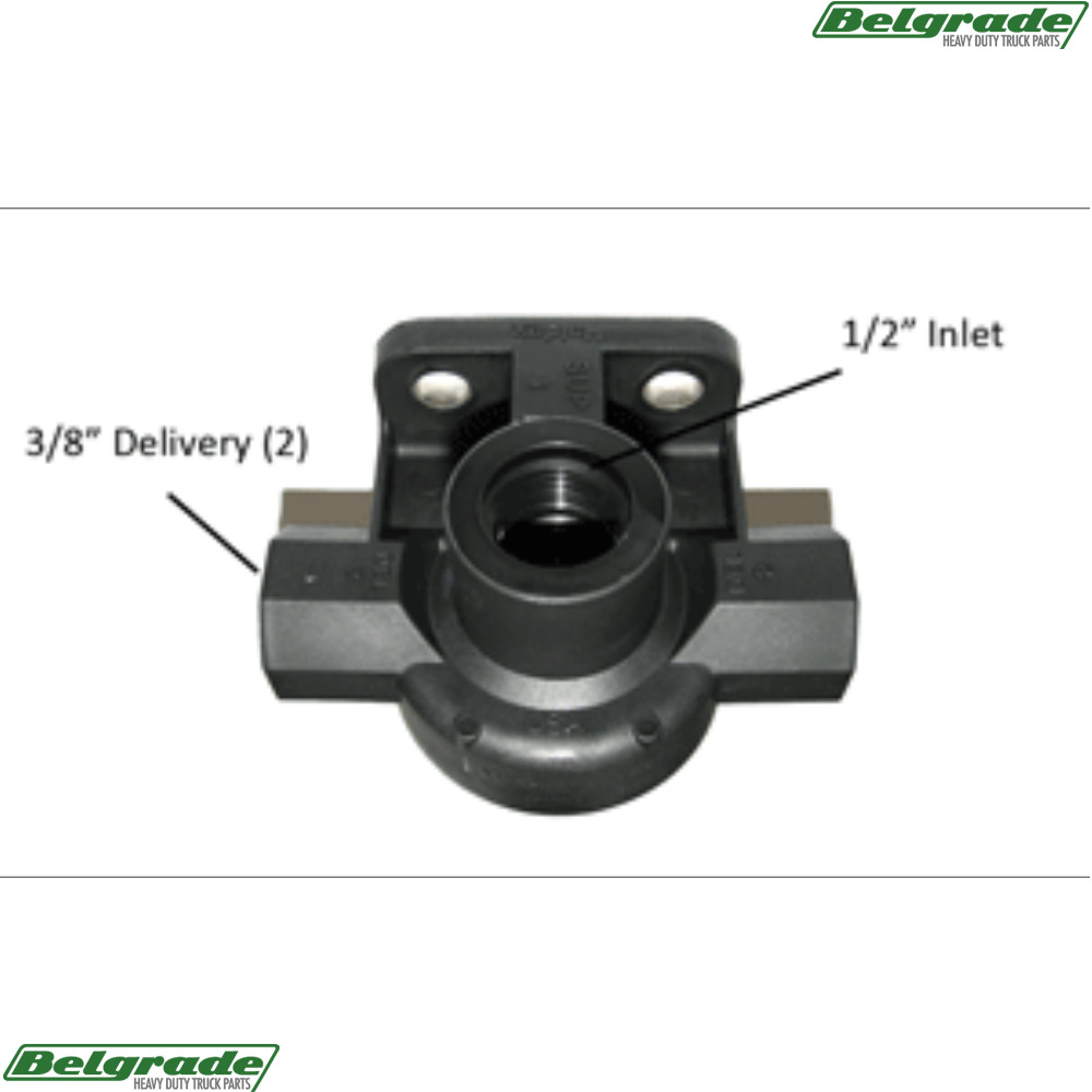Haldex Genuine OEM KN32011 Quick Release Valve