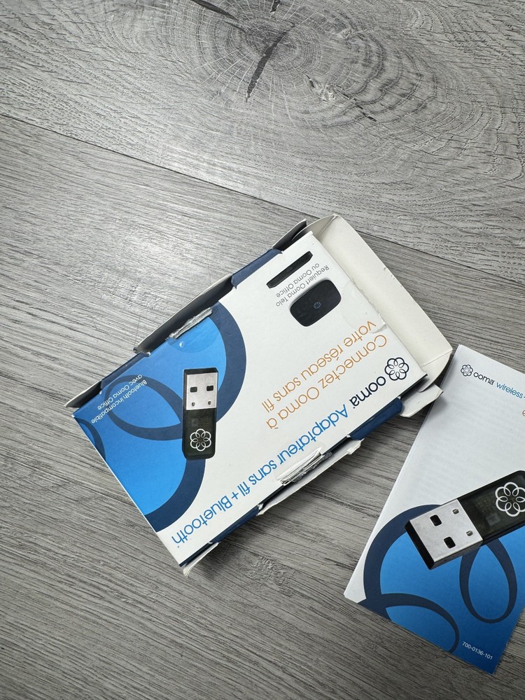 Ooma Wireless And Bluetooth Adapter Box Manual Usb
