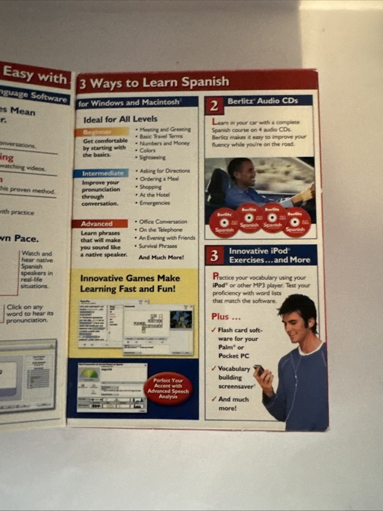 Berlitz: Spanish Premier (2006 Nova Development) - Used 8-CD Set + 198-page book