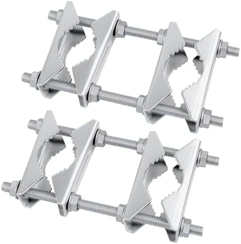 Heavy Duty Double Antenna Mast Clamps