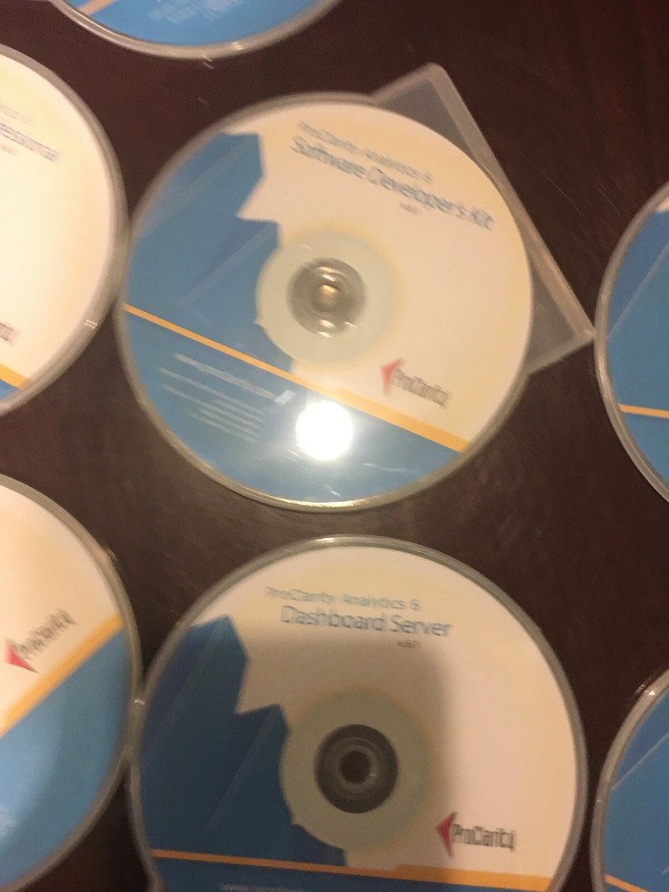 $10000 PROCLARITY Version 6 CDs. Analytics And Development Software’s