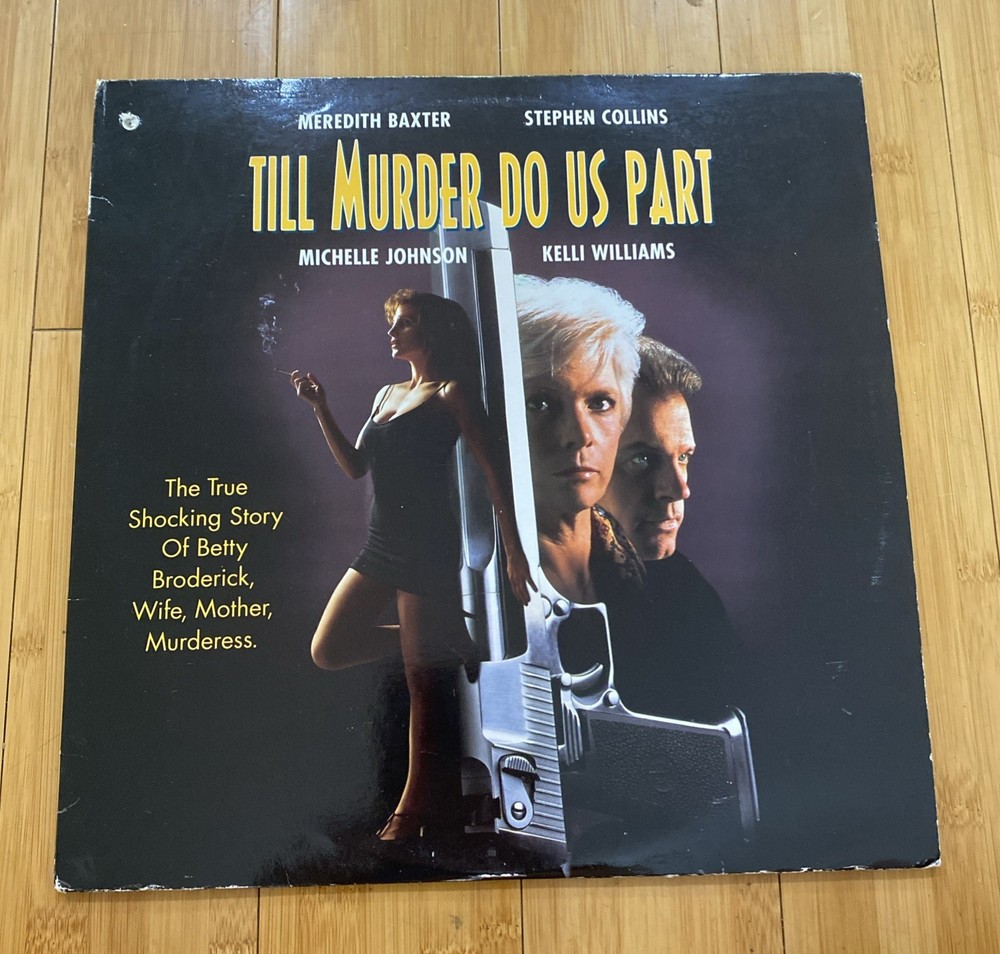 TILL MURDER DO US PART Laserdisc - MEREDITH BAXTER