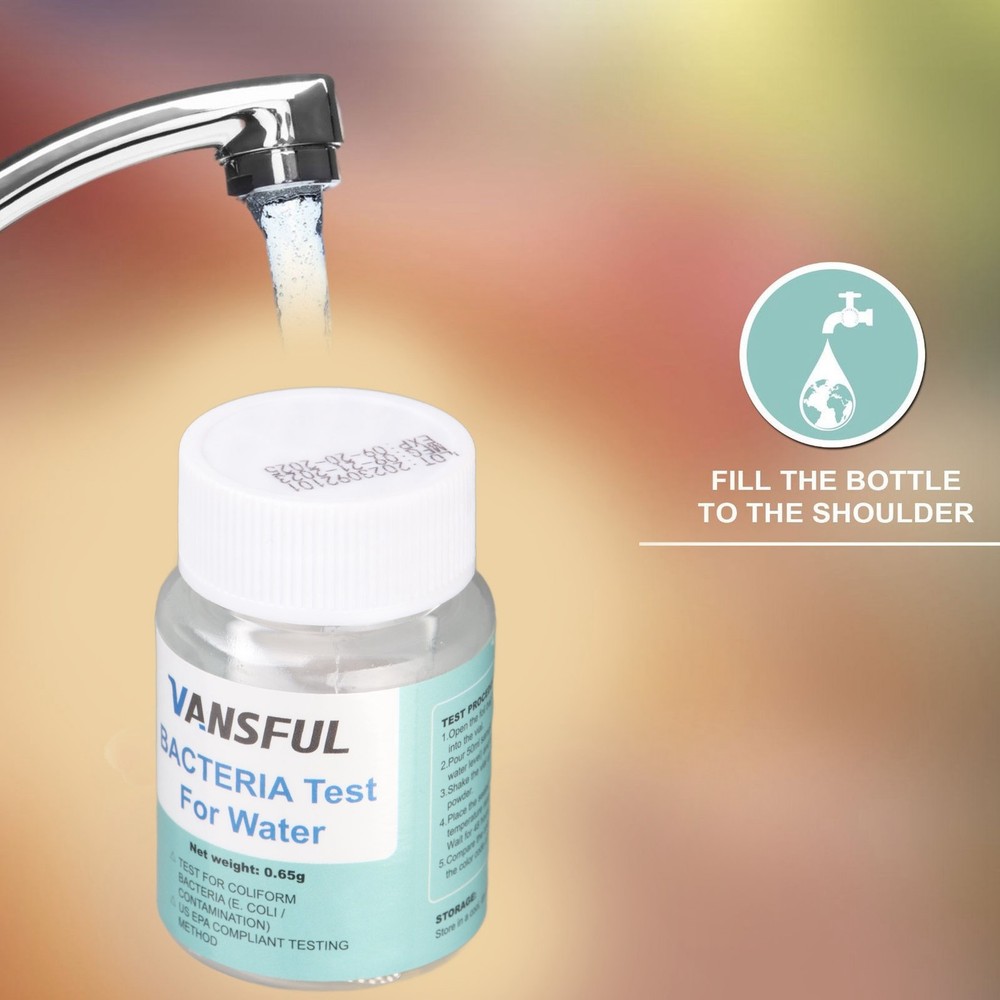 Drinking Water Test Kit Instant Results Accuracy Testing Coliforms Test WT