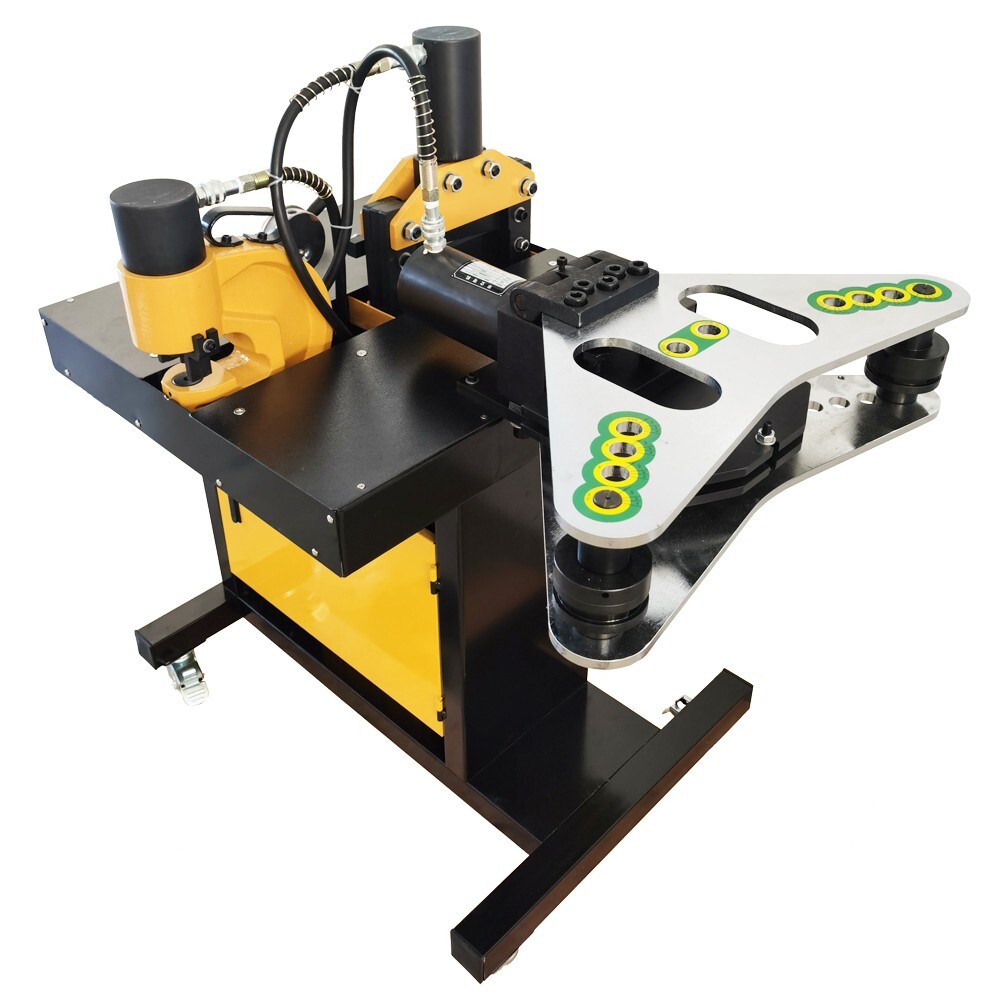 110V Electric Multi-function 4-in-1 Hydraulic Busbar Processor Bending Machine