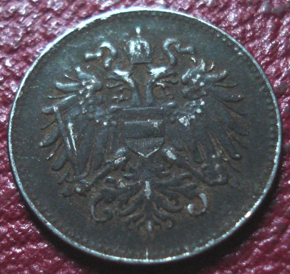 1916 AUSTRIA 20 HELLER IN FINE CONDITION