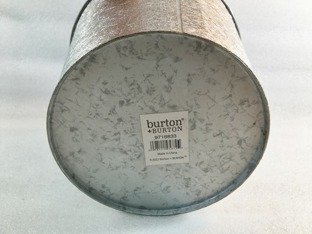 Burton & Burton Metal Planter