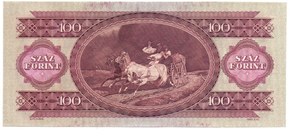 Hungary 100 forint 1968 UNC