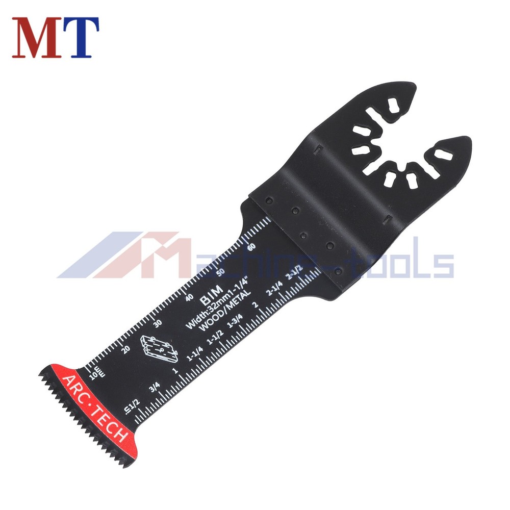 20 PACK Extra Long Titanium Oscillating Tool Blades & Curved Edge Blades