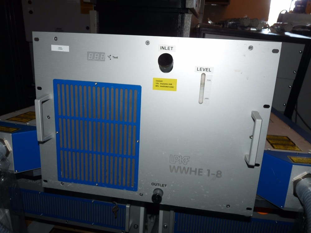LPKF SLDP10/2F Laser Processing Unit OKDP102F_1B Laser & WWHE1-8 Chiller Unit