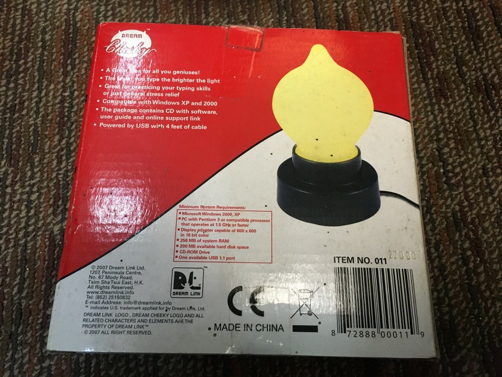 Dream Cheeky USB Stress Think Light