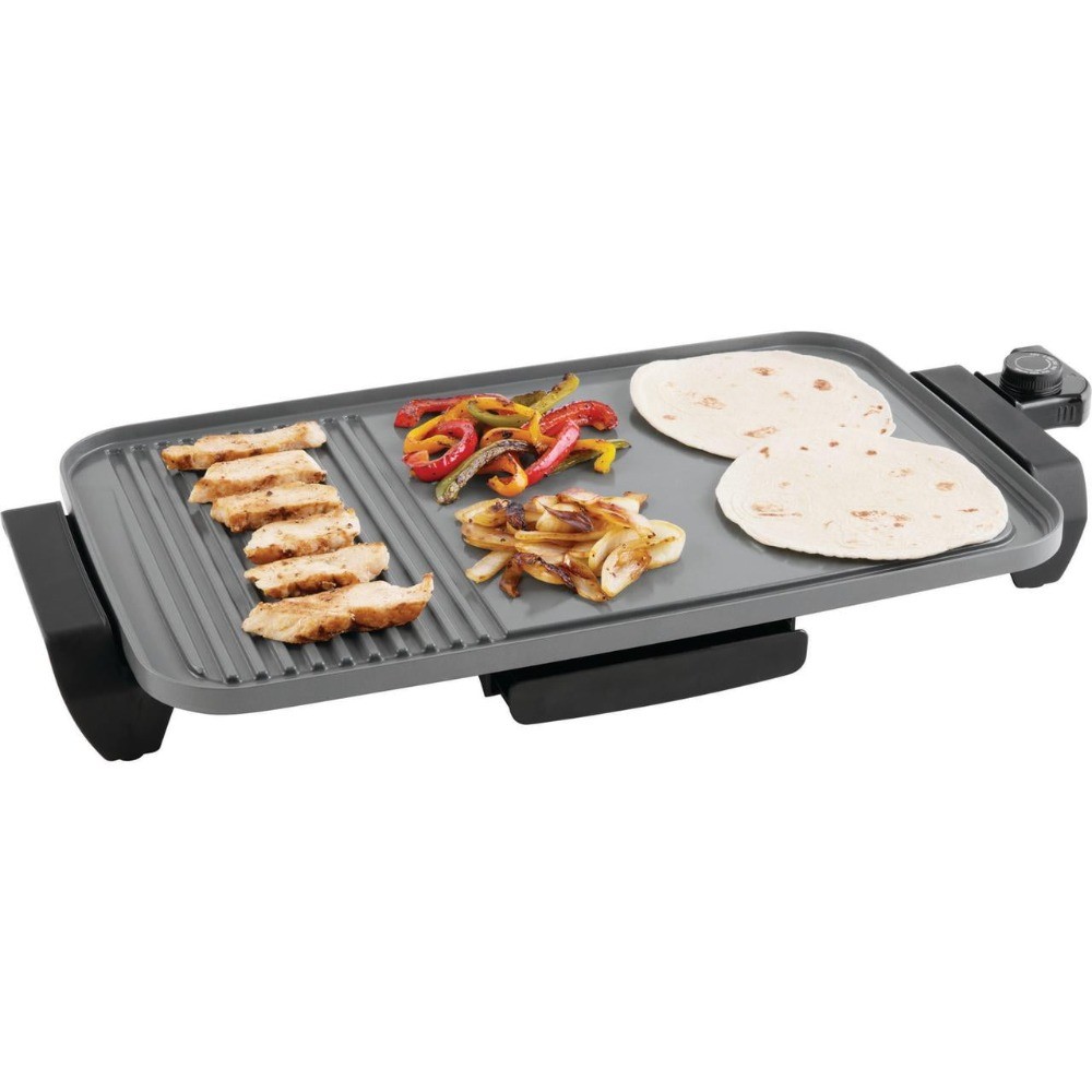 12"x20" Electric Ceramic Griddle with Nonstick Surface, 1500 Watts