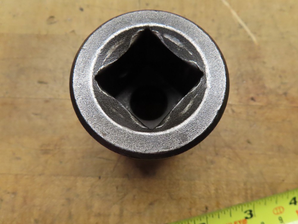 Proto 10012 3/4" standard 6-point impact socket 1" dr