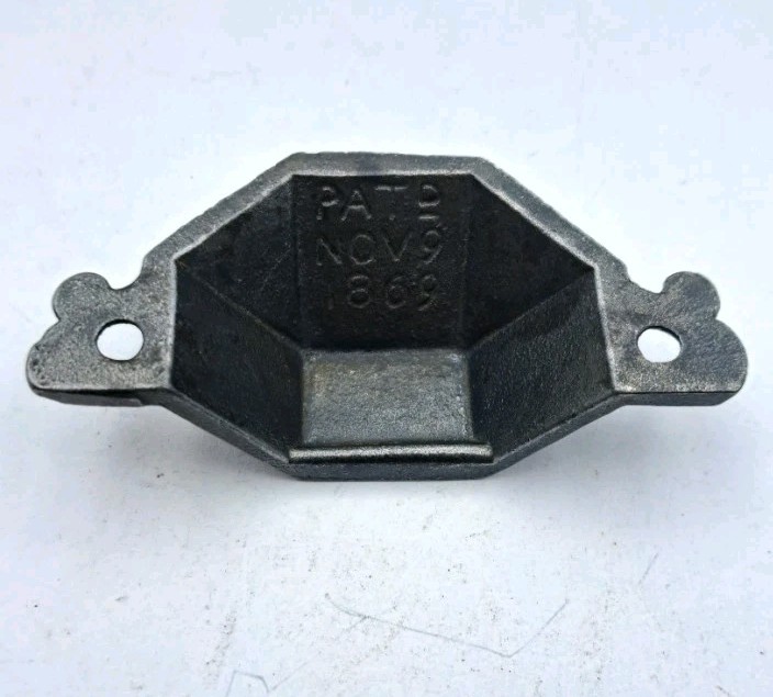 Antique Bin Pull Apothecary Drawer Pull Handle Old Eastlake Cast Iron Hardware