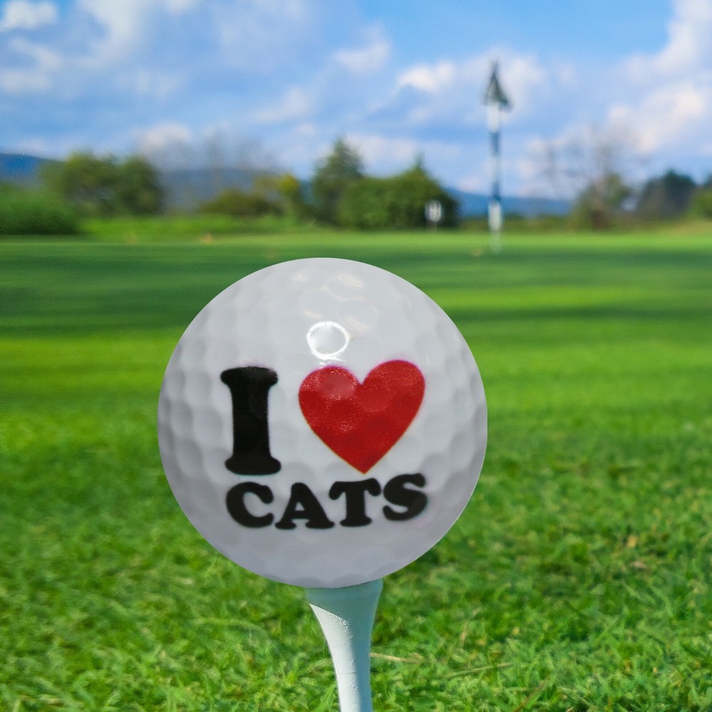 Cat Lovers Golf Balls 12 pack - Great Gift Idea!