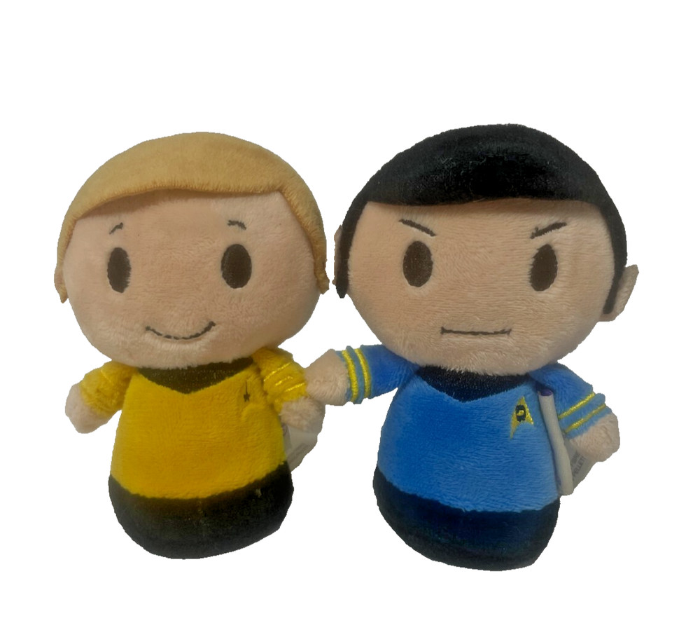Itty Bittys Hallmark Star Trek Capt. Kirk Dr. Spock 2016