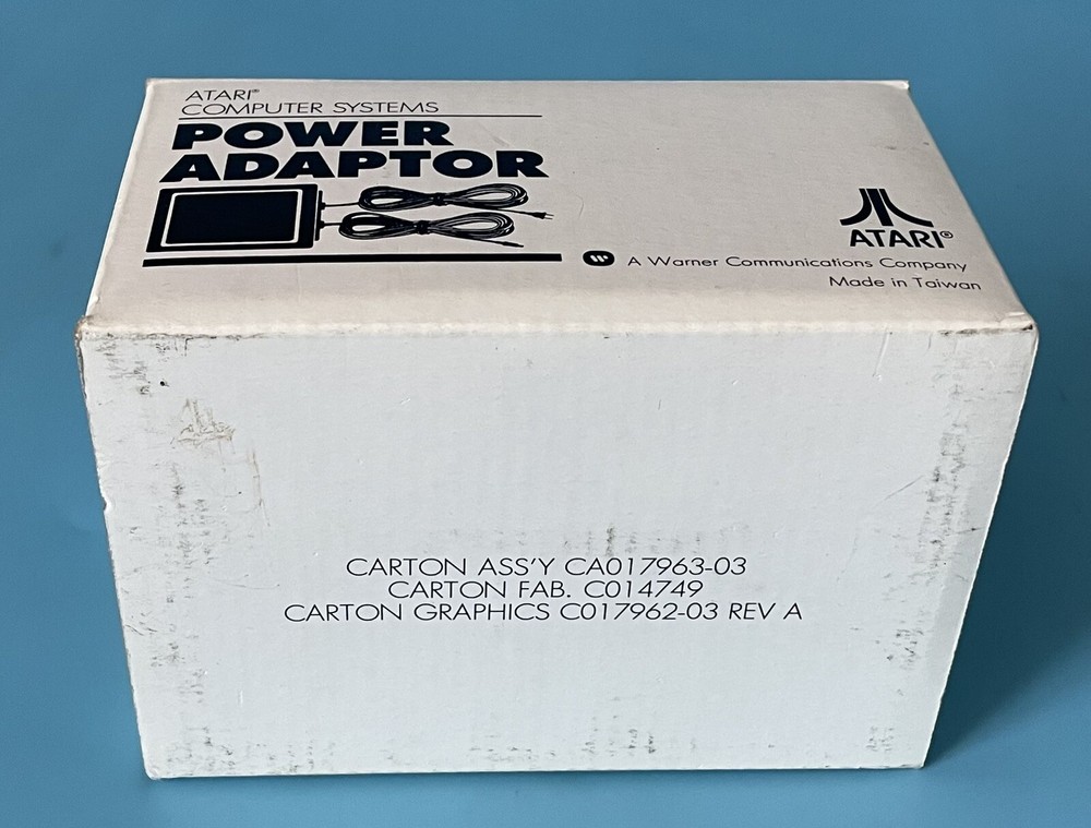 OEM Box Only — For Atari Power Adapter CA017964 — For Atari 400/800 Computers