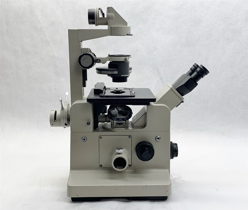 Nikon DIAPHOT Inverted Binocular Microscope w/ Objective + Phase Contrast PARTS