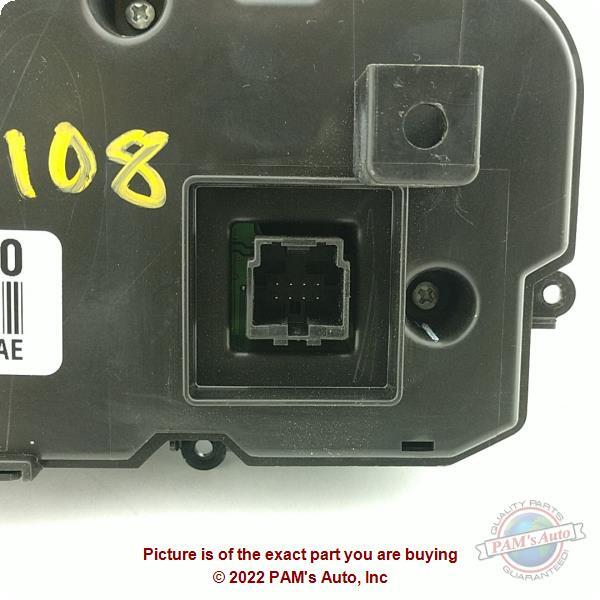 Used A/C Selector Switch fits: 2015 Chrysler 200 automatic temperature control d