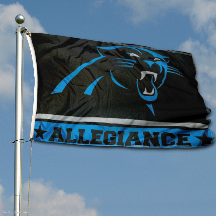 Carolina Panthers Allegiance Two Sided Flag