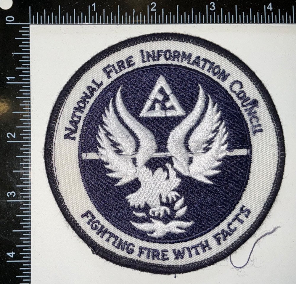 National Fire Information Council Fighting Fire With Facts Patch