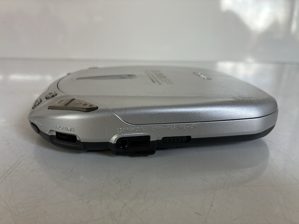 Sony Discman D-E401 Groove CD Player ESP2 Silver - TESTED WORKS