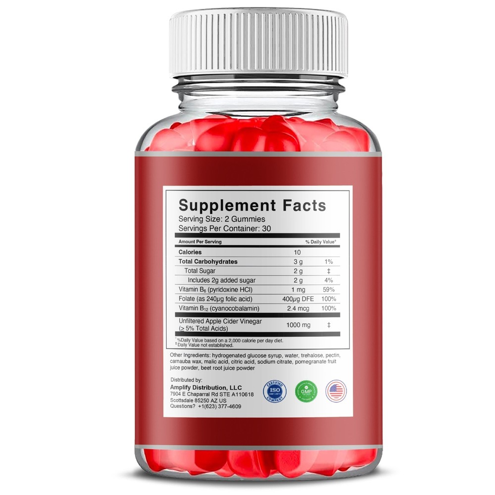 Gluco Off Gummies, GlucoOff Advanced Support Formula (60 Gummies)