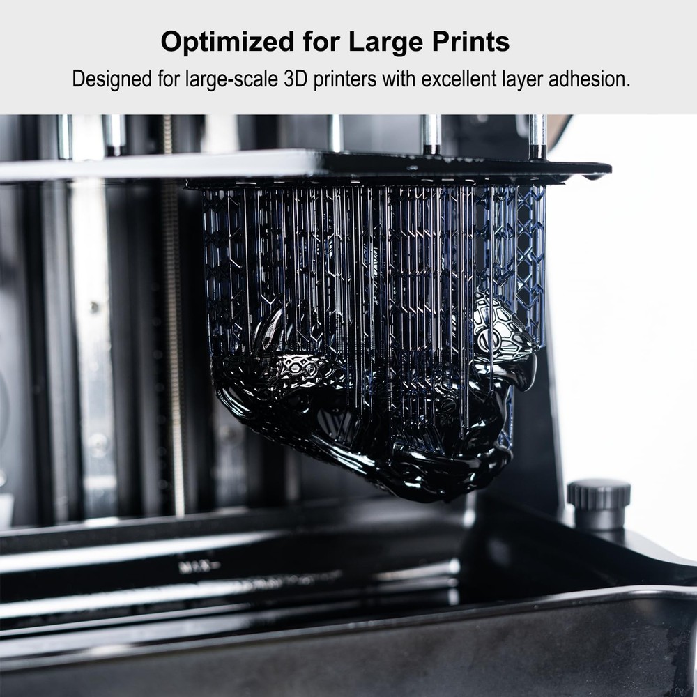 Siraya Tech Tenacious Lava Black Resin for 3D Printer - Professional Engineering
