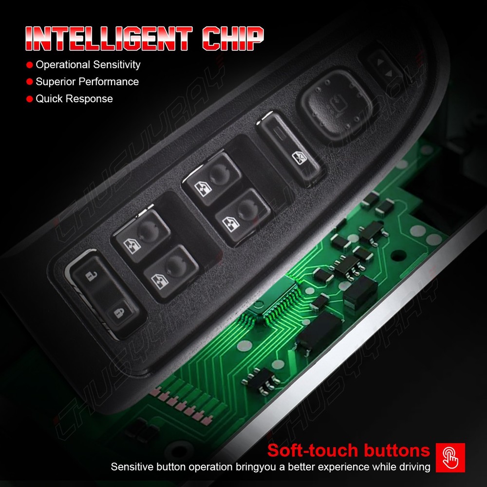 15883320 Driver Side Master Power Window Switch with Panel Assembly Compatible