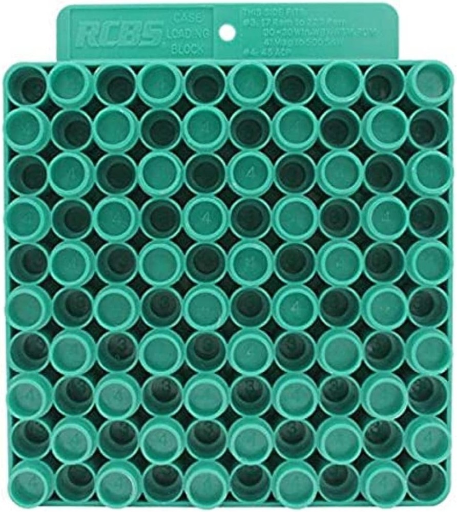 RCBS Universal Case Loading Block, Reloading Block for Holding Multiple Case Siz